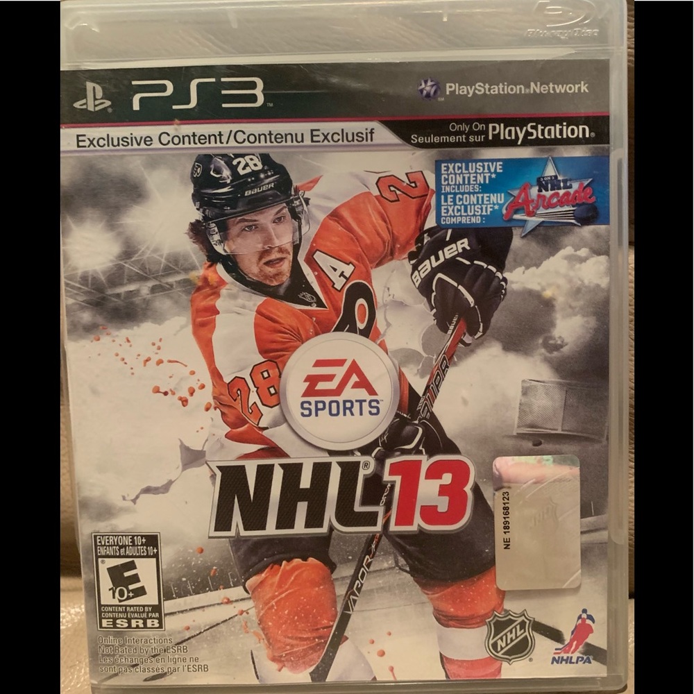 PS3 NHL 13 Video Game
